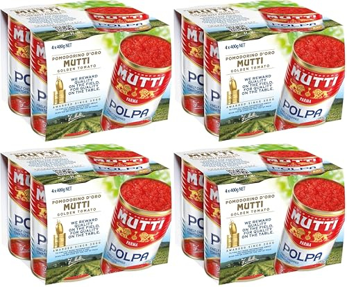 Mutti Finely Chopped Tomatoes 400g (Pack of 16)