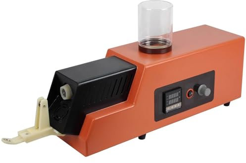 XCSCUK Desktop-Filament-Extruder, 3D-Druck-Filament-Extruder, einstellbare Geschwindigkeit von 300-650 mm/min, mit LCD-Display