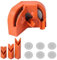 Vocdikficy Affilatrice Multiuso per Punte da Trapano Affilatrice per Punte da Trapano In Metallo Duro con 6 Mole per Smerigliatrice Elettrica per Trapano