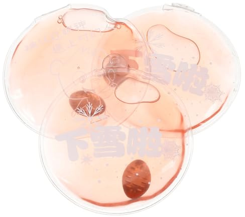 SKISUNO 3pcs Reusable Self Heating Hand Warmers PVC Material Cartoon Design Multi Pack for Winter Outdoor Camping and Everyday Use Random Color