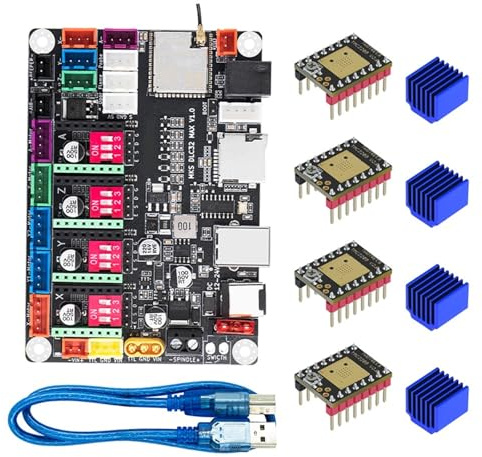 MKS DLC32 MAX CNC-Fräser 4-Achsen-Controller-Board mit TMC2209(Package 1)