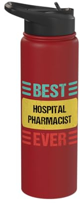 Hospital Pharmacist Stainless Steel Insulated Water Bottle