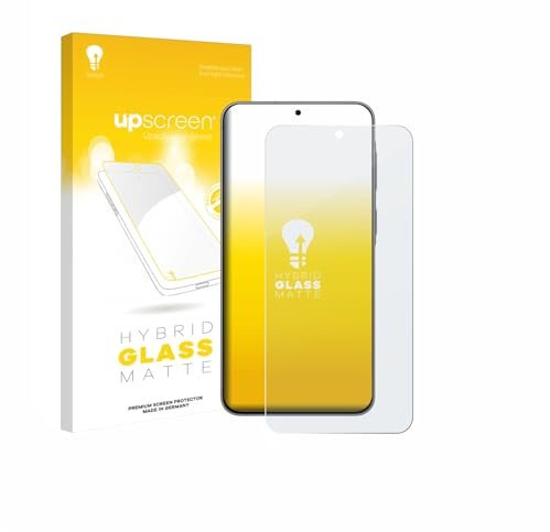 upscreen Schutzglas für Samsung Galaxy A57 5G | Entspiegelnder Displayschutz Made in Germany Matte 9H Schutzfolie Panzer Folie Glas Anti-Reflex Montage-Set Anti-Fingerprint
