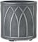 Stewart 5120031 32 cm Round Versailles Planter - Pewter