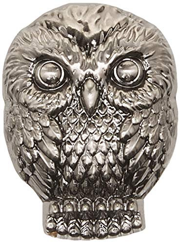 Monogram Harry Potter Hedwig Pewter Pin
