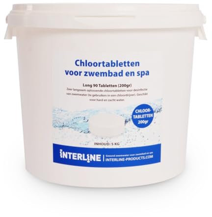 Interline Chloortabletten - Long90 200gram/5kg