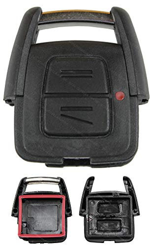 Konikon Car Key Shell 2 Buttons Car Key Shell Replacement Key Shell for Vauxhall Opel Astra Meriva Corsa Omega Zafira