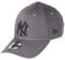 New Era New York Yankees MLB Cap 9Forty verstellbar Baseball grau schwarz - One-Size