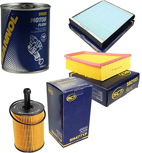 Original SCT Inspektionspaket Filter Set + Motor Flush Motorspülung 11585979