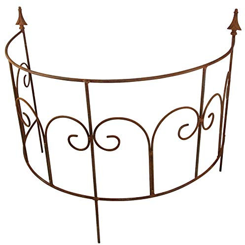 Stabiler Staudenhalter Rost Ø 65cm Volleisen Strauchhalter Rankgerüst Edelrost