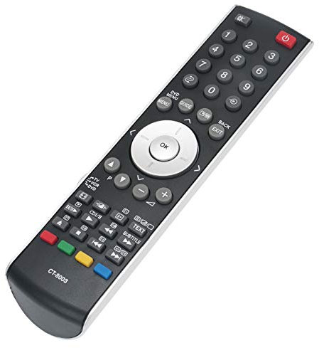 VINABTY CT-8003 CT8003 Sub CT-90300 CT90300 Reemplazar Control Remoto Apto para Toshiba LCD TV 32AV503 32AV555D