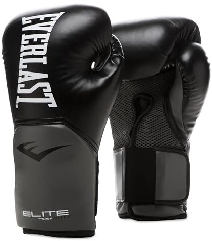 Everlast Elite Gants d'entraînement Noir/Gris 200 g