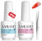 Saviland Set di 2 nastri in lattice per nail art peel off cuticole, protezione barriera cutanea, gel per manicure, kit iniziale per nail salone di nail art fai da te (blu/rosa)