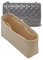 Handtaschen-Organizer-Einsatz für Chanel-Tascheneinsatz, Organizer, klassische Klappe, mittlere Tasche, Filz-Organizer 2009, beige-M