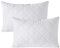 EDS Protectores de Almohada Pack de 2 – Acolchados y con Cremallera, Anti-alérgicos, Suaves y cómodas Fundas de Almohada de Microfibra, Transpirables Protectores de Almohada