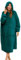 ililmmoe Sherpa tragbare Decke Übergroße Hoodie Sweatshirt TV Decke mit Langen Ärmeln und Tasche,Malachit