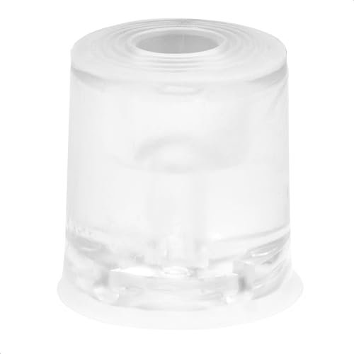 WAGNER Bodentürstopper/Wandtürstopper VULKANO MEDIUM - Durchmesser Ø 35 x 35 mm, Puffer aus hochwertigem Vollgummi, transparent, zum Schrauben - Made in DE - 15524021