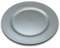 Sini BAJO PLATO DECORATIVO DE 33CM COLOR PLATA