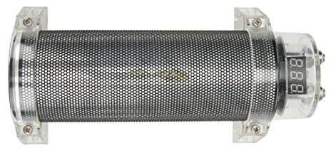 Car Audio Capacitor, 3 Farad Car Capacitor Digital Audio System Power Capacitor with LED Voltage Display