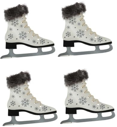 Ciieeo 2sets Weihnachtsbaum Dekoration Skates Schlittschuh Weihnachtsdekorationen Elegante Party Dekorationen 2 Stücke * 2