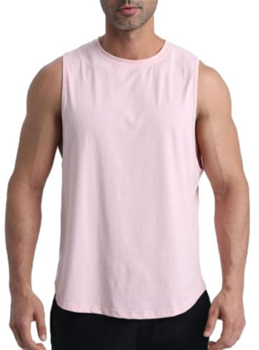 Achselshirts Herren Sommer Tank Top Herren Bauchweg Unterhemd Herren Tankshirt Herren Tank Top Herren Unterhemd Herren Muskelshirts Herren G-Pink 3XL