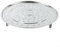 Yhenlovtt Griglia rotonda per arrosto, in acciaio inox, multiuso, supporto per friggitrice ad aria, vapore, forni a microonde (20 cm)