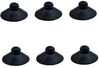 JULIAQUA Lot de 6 Ventouses pour Aquarium, ventouses de LED d'aquarium (Ventouse-B)