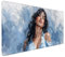 Tapis de Souris Bleu, Femme Tapis de Souris Gamer XXL 1500x800x3mm Étanche Antidérapante Mouse Pad avec Coutures sur Les Bords - sous Main Bureau - Accessoire Bureau, pour Gamer, PC, Portable S-350