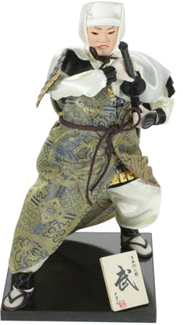 Supvox Japanische Heimdekoration Samurai-puppenfigur Traditionelles Japanisches Ornament Für Schlafzimmer Und Büro