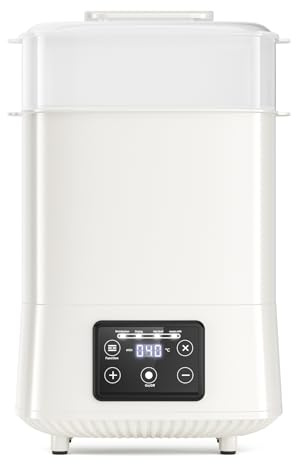 4-in-1 Baby Bottle Steriliser and Dryer Portable Electric Steam Steriliser for Baby Bottles, Breast Pump Parts, Teething Toys, and Feeding Accessories