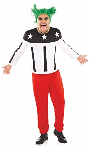 Fun Shack rotes Musiklegende Kostüm für Herren - Extra-Groß