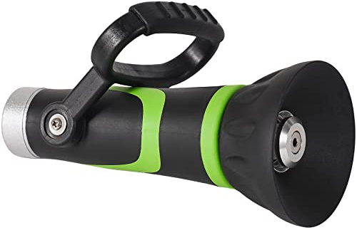 Garden Shop 1498 - Boquilla de bombero, boquilla de manguera de jardín, pulverizador de alta presión con mango ergonómico para artritis