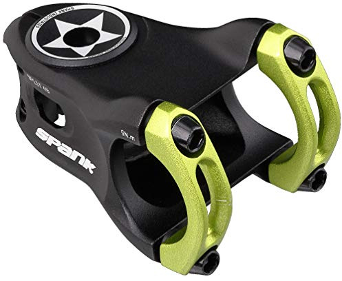 Spank Split Stem Vorbau Mountainbike/MTB Erwachsene, Unisex, Grün, 50 mm