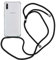 iMoshion kompatibel mit Samsung Galaxy A70 Handykette – Hülle mit Band zum Umhängen – Transparent Case Handyhülle mit Kette in Transparent – Kanten- und Eckenschutz aus Silikon