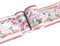 WDragon - Frise de papier peint à motif floral rose - Autocollant mural pour salle de bain, cuisine, plafond - Étanche - Amovible - 10 cm x 10 m