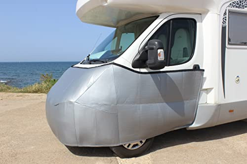 CamperBros Rideaux Isotherme Extérieur - Compartiment Moteur - Camping-Car Transit 2000-2006