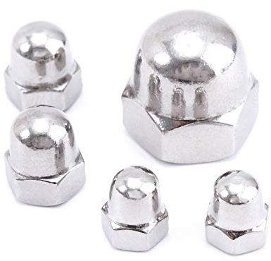 Edelstahl 304, Überwurfmutter, Überwurfmutter 316, Ziermutter-M16 (1)> 304