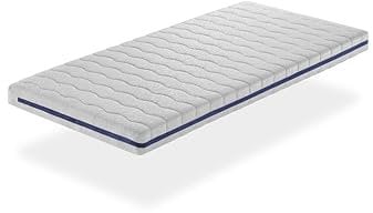 DORMISSIMO Babymatratze 60x120 Baby Star Höhe 11 cm - Kindermatratze - Perforierter Schaumstoffkern, antibakteriell