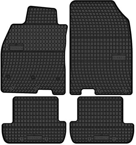 Prismat Gummimatten Gummi Fußmatten Satz für Renault Megane 3 (2008-2016) - Passgenau