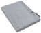 KNIT FACTORY - Beau Plaid - Grau - 160x130 cm