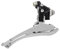 FD-2200 8 Speed Road Bike Double Front Derailleur Mech Braze On Silver
