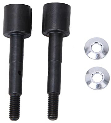 CHICIRIS RC Auto Radachse, RC Vorderrad Hinterachse Upgrade Teile Passend für HPI Electric 1/8 WR8 Flux Ken Block Gymkhana(Schwarz WR80021BL) sportinggoods Schwarz WR80021BL