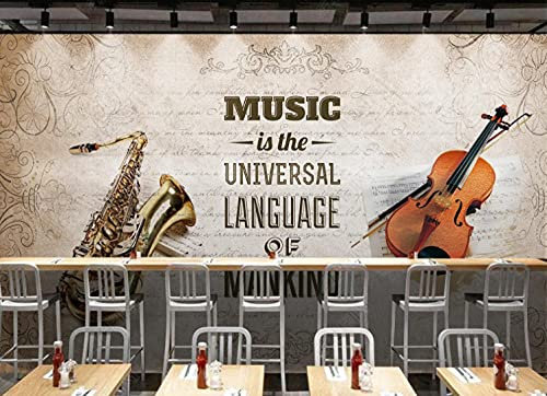 Wall Mural Music Themed Mural Wallpaper murals -400cmx280cm