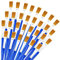 Cobee Lot de 30 pinceaux plats en poils de nylon pour peinture acrylique, détails et peinture d'art (7 mm)