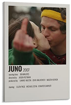 Juno Film-Leinwandkunst-Poster und Wandkunstdruck, modernes Familien-Schlafzimmer, Dekor-Poster, 50 x 75 cm