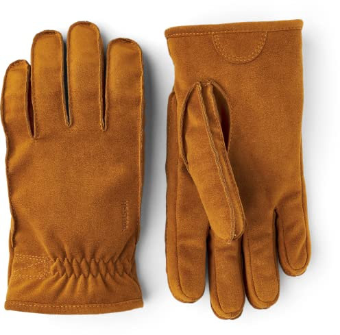 Hestra Viljar Veganes Nubukleder-Handschuhe für kaltes Wetter
