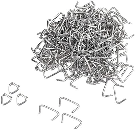 300 Pz, Anello Professionale Da 3/4 Di Pollice, Chiodi Per Gabbia Di Maiale Zincati Da 20 Mm Per Gabbia Per Animali/borsa/scatola/recinzione/ringhiera