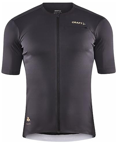 Craft Pro Gravel Kurzarm Trikot Herren schwarz