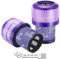 Laukowind V11 Filtro per Dyson, Filtri di Ricambio Lavabile per Aspirapolvere Dyson V11 V15 SV14 Cyclone Animal/Absolute/Torque Drive/Fluffy/Complete Pro, Con Spazzolino di Pulizia, Part # 970013-02