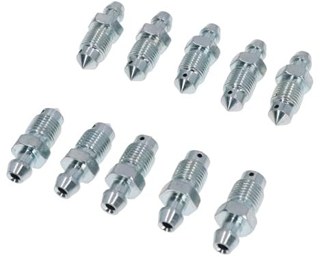 10x Bremssattel Entlüfterschraube Entlüftungsventile M10x1x30 mm SW11